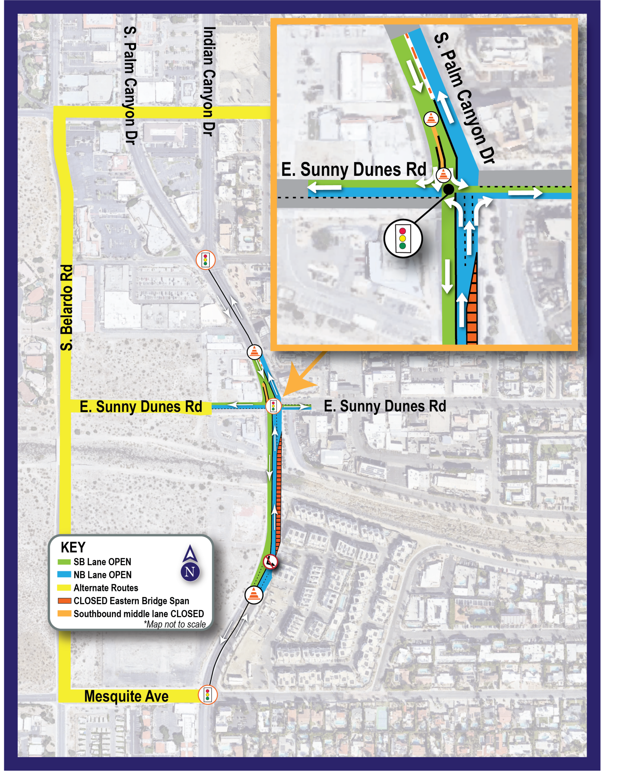 S.Palm Canyon.project traffic.no medallion.2.23.26